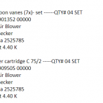 船舶配件—碳叶片/滤芯（CK-J20240108-12）询价-船用采购网-船舶物料采购-船务服务-一站式船用设备供应服务