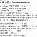 船舶配件—压缩机备件（CK-J20240123-01）询价-船用采购网-船舶物料采购-船务服务-一站式船用设备供应服务