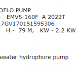 船舶配件—海水水力泵（CK-J20240125-07）询价-船用采购网-船舶物料采购-船务服务-一站式船用设备供应服务