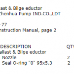 船舶配件—喷嘴/密封O型圈（CK-H20240126-01）询价-船用采购网-船舶物料采购-船务服务-一站式船用设备供应服务