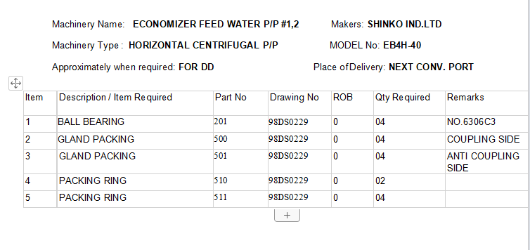 【询价】船舶配件—滚珠轴承/压盖填料/填料环（CK-Y20240129-01）询价-泰州昌宽社区-报价采购-船用采购网-船舶物料采购-船务服务-一站式船用设备供应服务