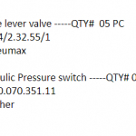 船舶配件—拨动杆阀/液压压力开关（CK-J20240129-04）询价-船用采购网-船舶物料采购-船务服务-一站式船用设备供应服务