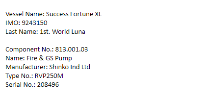 【询价】船舶备件—备件（CK-R20240221-12）询价-泰州昌宽社区-报价采购-船用采购网-船舶物料采购-船务服务-一站式船用设备供应服务