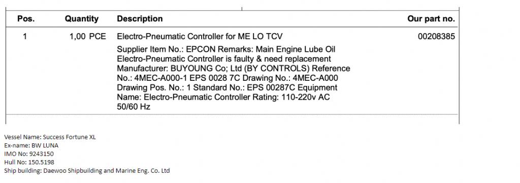 【询价】船舶备件—电气控制器（CK-R20240227-15）询价-泰州昌宽社区-报价采购-船用采购网-船舶物料采购-船务服务-一站式船用设备供应服务