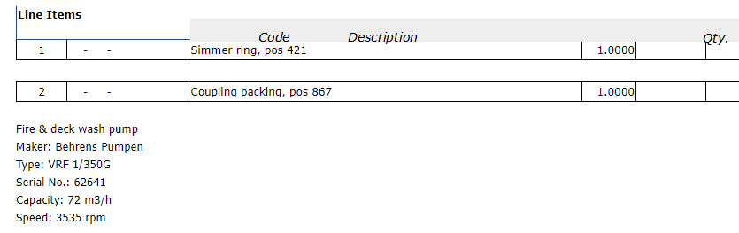 【询价】船舶备件—Simmer环/联轴器填料（CK-C20240218-05）询价-泰州昌宽社区-报价采购-船用采购网-船舶物料采购-船务服务-一站式船用设备供应服务