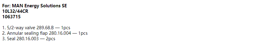 【询价】船舶备件—备件（CK-R20240203-02）询价-泰州昌宽社区-报价采购-船用采购网-船舶物料采购-船务服务-一站式船用设备供应服务