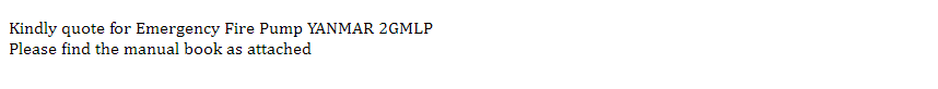 【询价】船舶备件—紧急消防泵配件（CK-R20240226-08）询价-泰州昌宽社区-报价采购-船用采购网-船舶物料采购-船务服务-一站式船用设备供应服务