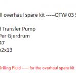 船舶备件—泵全面检修备用套件（CK-J20240228-38）询价-船用采购网-船舶物料采购-船务服务-一站式船用设备供应服务
