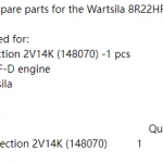 船舶备件—Wartsila凸轮轴节（CK-C20240227-11）询价-船用采购网-船舶物料采购-船务服务-一站式船用设备供应服务