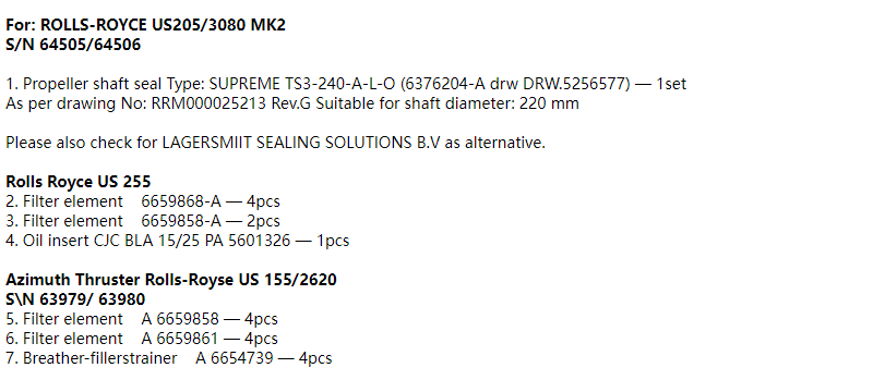【询价】船舶备件—备件（CK-R20240218-09）询价-泰州昌宽社区-报价采购-船用采购网-船舶物料采购-船务服务-一站式船用设备供应服务