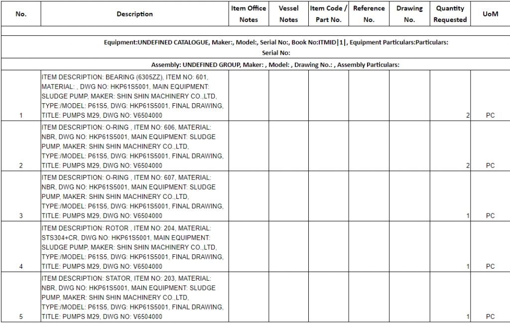 【询价】船舶备件—备件（CK-C20240218-11）询价-泰州昌宽社区-报价采购-船用采购网-船舶物料采购-船务服务-一站式船用设备供应服务
