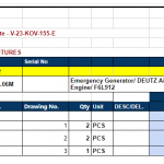 船舶备件—滤清器/V形皮带（CK-L20240226-01）询价-船用采购网-船舶物料采购-船务服务-一站式船用设备供应服务