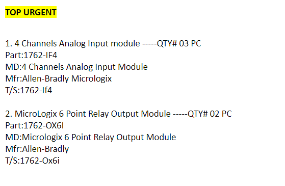 【询价】船舶备件—输入模块/继电器输出模块（CK-J20240204-02）询价-泰州昌宽社区-报价采购-船用采购网-船舶物料采购-船务服务-一站式船用设备供应服务