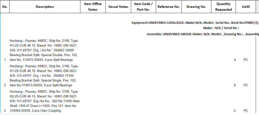 【询价】船舶备件—剖分式轴承/爪式联轴器（CK-C20240227-10）询价-泰州昌宽社区-报价采购-船用采购网-船舶物料采购-船务服务-一站式船用设备供应服务
