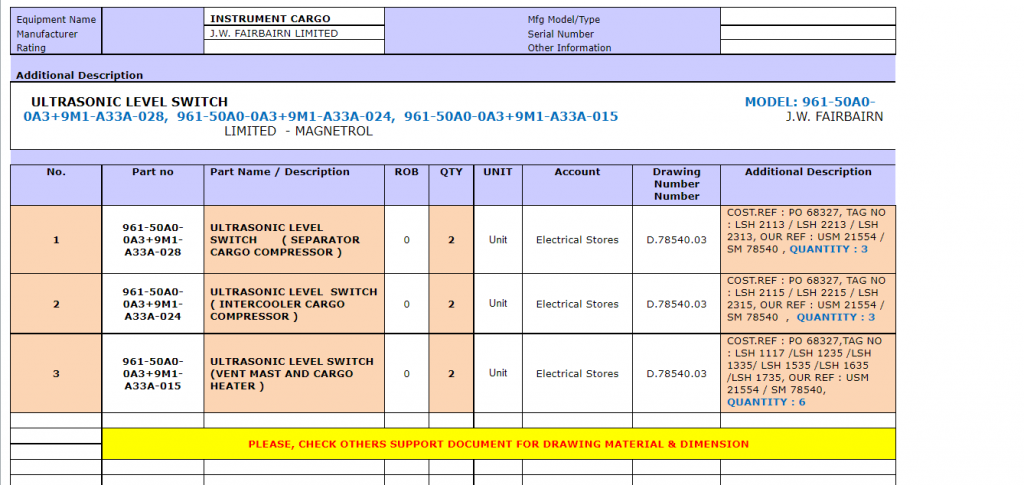 【询价】船舶备件—超声波液位开关/超声波液位计（CK-R20240227-26）询价-泰州昌宽社区-报价采购-船用采购网-船舶物料采购-船务服务-一站式船用设备供应服务