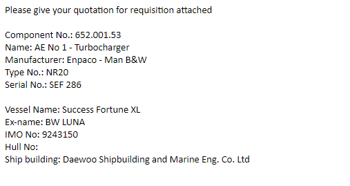 【询价】船舶备件—备件（CK-R20240220-04）询价-泰州昌宽社区-报价采购-船用采购网-船舶物料采购-船务服务-一站式船用设备供应服务