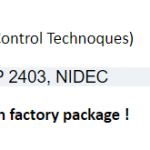 船舶备件—NIDEC配件（CK-J20240228-15）询价-船用采购网-船舶物料采购-船务服务-一站式船用设备供应服务