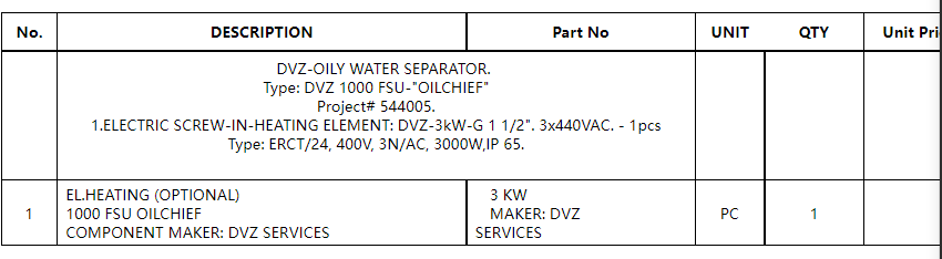 【询价】船舶备件—加热器（CK-J20240220-02）询价-泰州昌宽社区-报价采购-船用采购网-船舶物料采购-船务服务-一站式船用设备供应服务