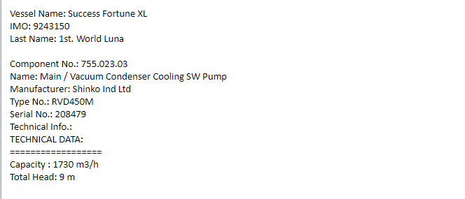 【询价】船舶备件—备件（CK-R20240221-14）询价-泰州昌宽社区-报价采购-船用采购网-船舶物料采购-船务服务-一站式船用设备供应服务