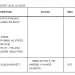 船舶备件—水位玻璃+垫圈（CK-J20240220-34）询价-船用采购网-船舶物料采购-船务服务-一站式船用设备供应服务