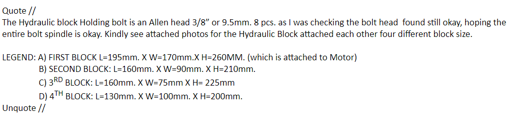 【询价】船舶备件—液压块固定螺栓（CK-J20240218-12）询价-泰州昌宽社区-报价采购-船用采购网-船舶物料采购-船务服务-一站式船用设备供应服务