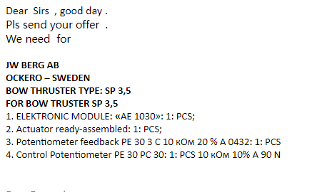 【询价】船舶备件—配件（CK-J20240223-06）询价-泰州昌宽社区-报价采购-船用采购网-船舶物料采购-船务服务-一站式船用设备供应服务