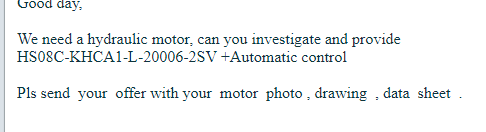 【询价】船舶备件—液压马达（CK-J20240227-07）询价-泰州昌宽社区-报价采购-船用采购网-船舶物料采购-船务服务-一站式船用设备供应服务