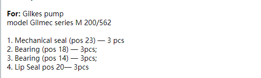 【询价】船舶备件—机械密封/轴承/唇封（CK-R20240218-04）询价-泰州昌宽社区-报价采购-船用采购网-船舶物料采购-船务服务-一站式船用设备供应服务