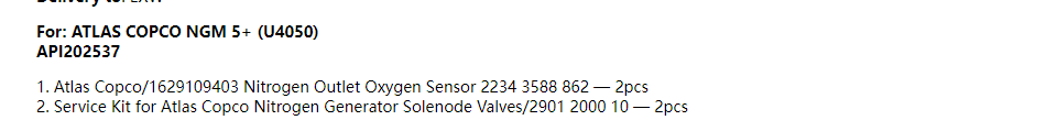 【询价】船舶备件—传感器/电磁阀服务套件（CK-R20240218-11）询价-泰州昌宽社区-报价采购-船用采购网-船舶物料采购-船务服务-一站式船用设备供应服务