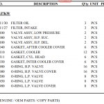船舶备件—洋马配件（CK-L20240202-01）询价-船用采购网-船舶物料采购-船务服务-一站式船用设备供应服务