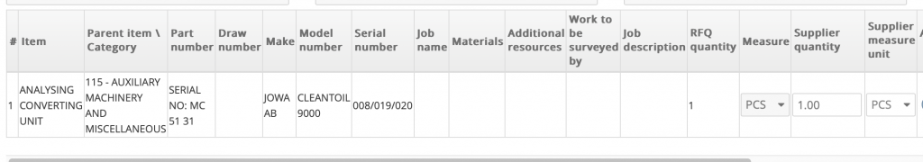 【询价】船舶备件—转换单元（CK-R20240220-07）询价-泰州昌宽社区-报价采购-船用采购网-船舶物料采购-船务服务-一站式船用设备供应服务