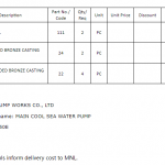 船舶备件—机械密封/青铜铸件（CK-L20240218-12）询价-船用采购网-船舶物料采购-船务服务-一站式船用设备供应服务