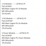船舶备件—DI/DO/电源模块（CK-J20240222-01）询价-船用采购网-船舶物料采购-船务服务-一站式船用设备供应服务