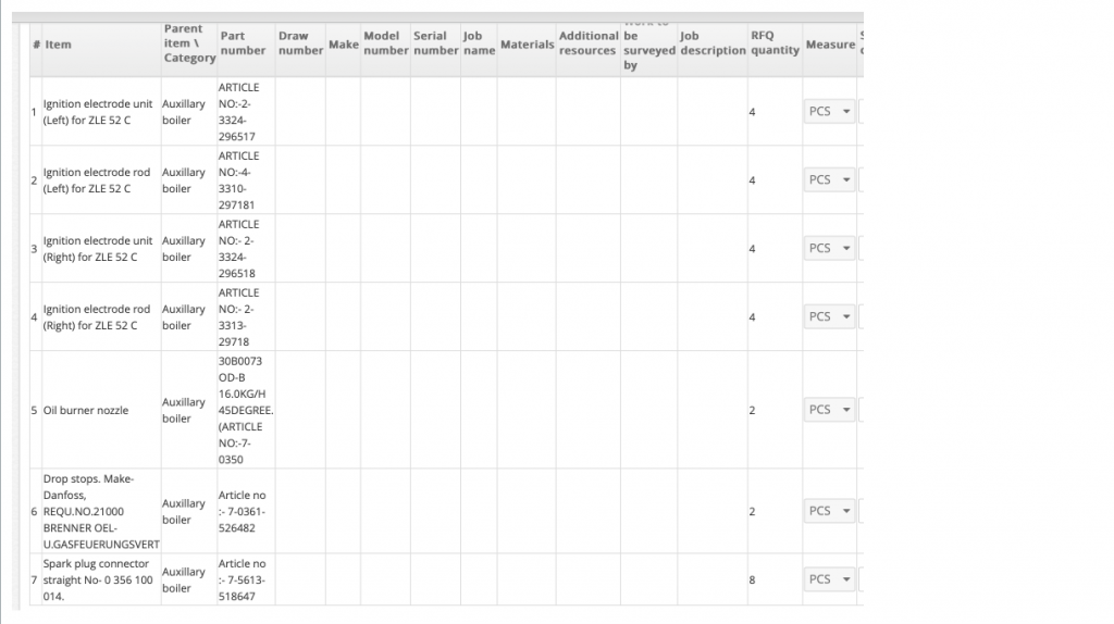 【询价】船舶备件—配件（CK-R20240223-18）询价-泰州昌宽社区-报价采购-船用采购网-船舶物料采购-船务服务-一站式船用设备供应服务