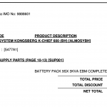 船舶备件—电池组（CK-R20240228-05）询价-船用采购网-船舶物料采购-船务服务-一站式船用设备供应服务