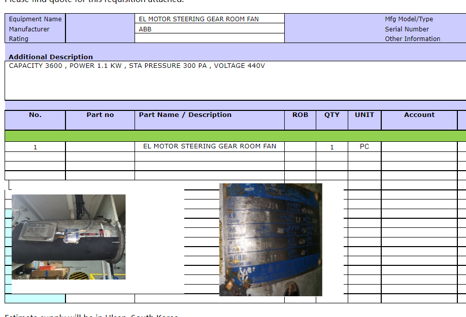 【询价】船舶配件—电动舵机室风扇（CK-R20240201-24）询价-泰州昌宽社区-报价采购-船用采购网-船舶物料采购-船务服务-一站式船用设备供应服务