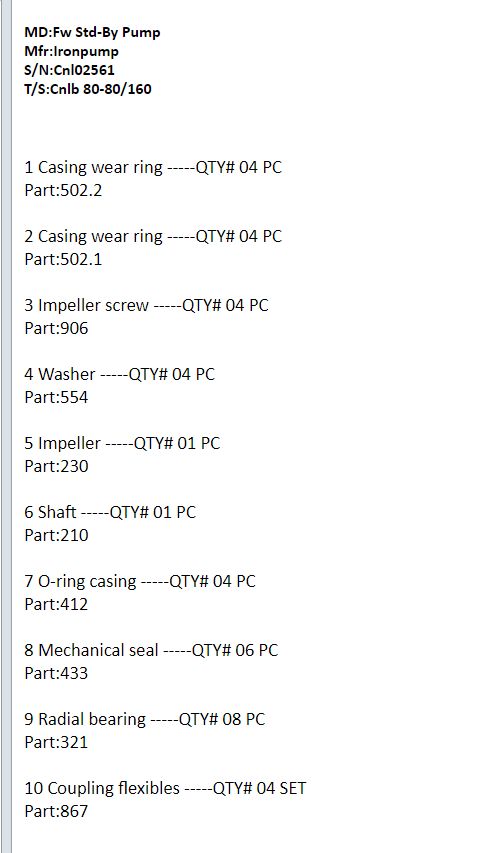 【询价】船舶备件—配件（CK-J20240228-36）询价-泰州昌宽社区-报价采购-船用采购网-船舶物料采购-船务服务-一站式船用设备供应服务