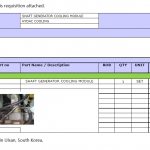 船舶配件—轴发电机冷却模块（CK-R20240201-26）询价-船用采购网-船舶物料采购-船务服务-一站式船用设备供应服务