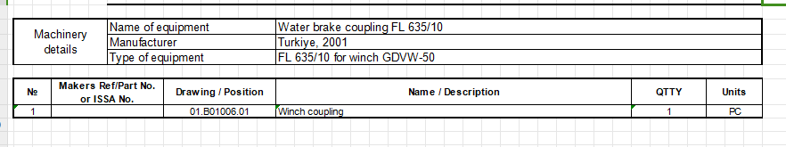 【询价】船舶备件—绞车联轴节（CK-J20240229-12）询价-泰州昌宽社区-报价采购-船用采购网-船舶物料采购-船务服务-一站式船用设备供应服务