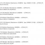 船舶备件—西门子备件（CK-J20240218-20）询价-船用采购网-船舶物料采购-船务服务-一站式船用设备供应服务