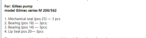 【询价】船舶备件—机械密封/轴承/唇封（CK-R20240203-03）询价-泰州昌宽社区-报价采购-船用采购网-船舶物料采购-船务服务-一站式船用设备供应服务
