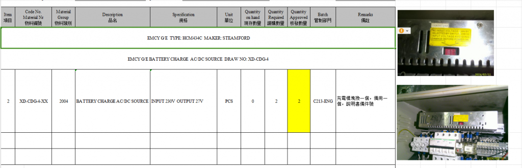 【询价】船舶备件—蓄电池充电交流电源（CK-Y20240218-07）询价-泰州昌宽社区-报价采购-船用采购网-船舶物料采购-船务服务-一站式船用设备供应服务
