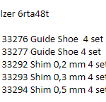 船舶备件—导靴/垫片（CK-C20240226-04）询价-船用采购网-船舶物料采购-船务服务-一站式船用设备供应服务