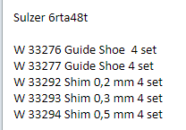 【询价】船舶备件—导靴/垫片（CK-C20240226-04）询价-泰州昌宽社区-报价采购-船用采购网-船舶物料采购-船务服务-一站式船用设备供应服务