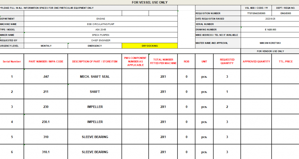 【询价】船舶备件—备件（CK-C20240220-02）询价-泰州昌宽社区-报价采购-船用采购网-船舶物料采购-船务服务-一站式船用设备供应服务