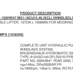 船舶备件—用于燃油系统的成套液压泵（CK-H20240220-06）询价-船用采购网-船舶物料采购-船务服务-一站式船用设备供应服务