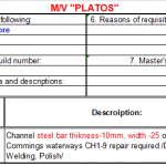 船舶备件—槽钢（CK-L20240220-07）询价-船用采购网-船舶物料采购-船务服务-一站式船用设备供应服务