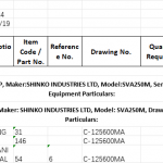 船舶备件—SHINKO配件（CK-J20240223-07）询价-船用采购网-船舶物料采购-船务服务-一站式船用设备供应服务