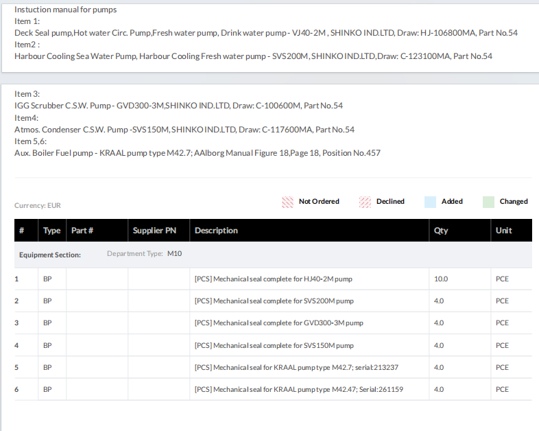 【询价】船舶备件—机械密封（CK-C20240227-07）询价-泰州昌宽社区-报价采购-船用采购网-船舶物料采购-船务服务-一站式船用设备供应服务