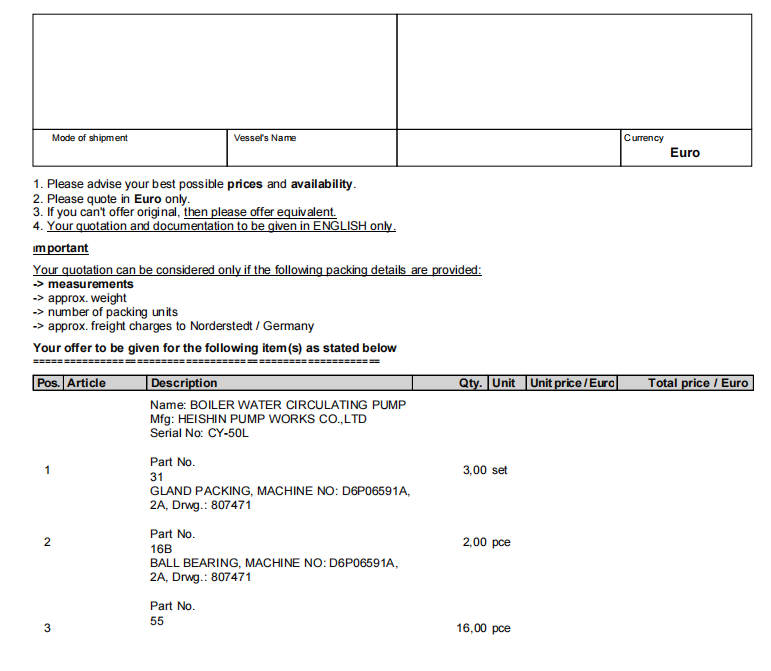 【询价】船舶备件—备件（CK-L20240218-06）询价-泰州昌宽社区-报价采购-船用采购网-船舶物料采购-船务服务-一站式船用设备供应服务
